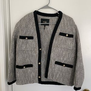 Maje tweed jacket only been worn once size 36